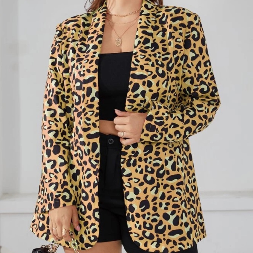 Cheetah Blazer